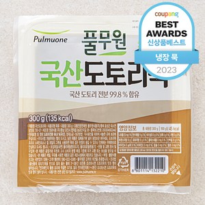 풀무원 국산 도토리묵, 300g, 1개