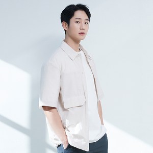 마인드브릿지 스트링 아우터형 반팔 셔츠 MWWS3141