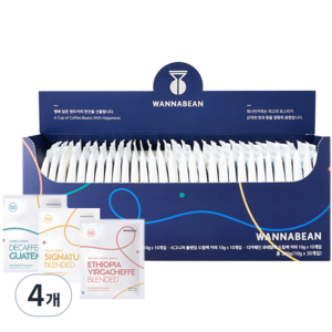 워너빈 데일리 스페셜 드립백 커피 3종 세트, 10g, 30개입, 4개
