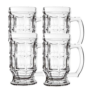 국진크리스탈 JIN 홈바 위스키 하이볼잔 410ml, 4개, 투명