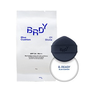 비레디 마그네틱 피팅 쿠션 포 히어로즈 리필 15g, 1호 스톤, 1개