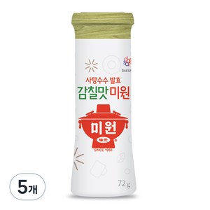 대상 감칠맛 미원, 72g, 5개