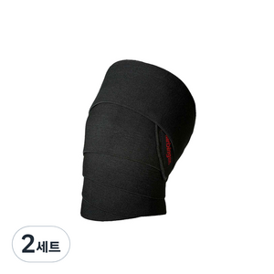 하빈져 파워 니 랩 무릎보호대 랩 타입 2p, 2세트