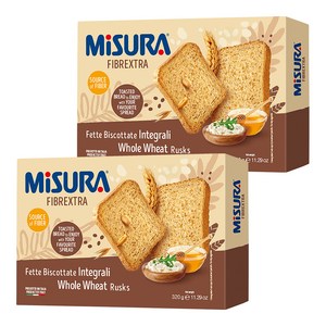 미주라 토스트 비스켓, 320g, 2개