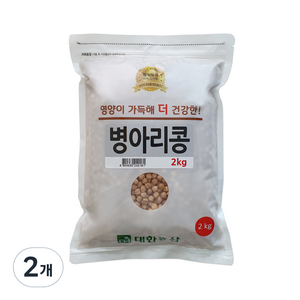 대한농산 병아리콩, 2kg, 2개