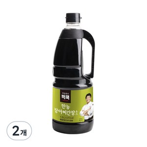백종원의 만능 장아찌 간장소스, 1.5L, 2개