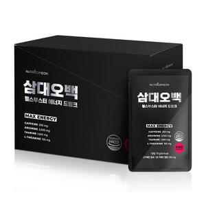 뉴트리커먼 삼대오백 헬스부스터 에너지 드링크 70g, 15개