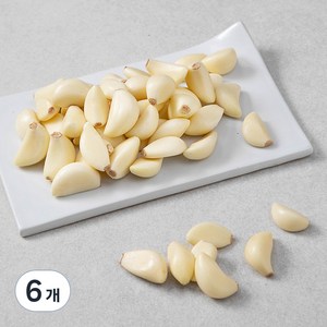 곰곰 국내산 창녕 깐마늘, 300g, 6개