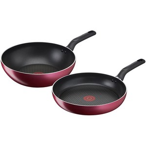 테팔 프로스타일 IH 인덕션 후라이팬 2종세트, 혼합색상, 후라이팬 28cm + 웍 28cm