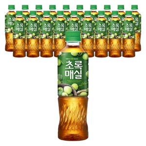 웅진 초록매실, 500ml, 20개