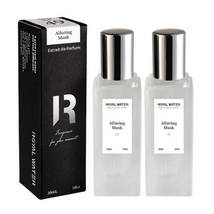 로얄워터 얼루링 머스크 엑스트레 드 퍼퓸, 30ml, 2개