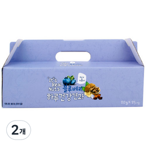 잇츠리얼넛츠 블루베리 요거트 25p, 500g, 2개