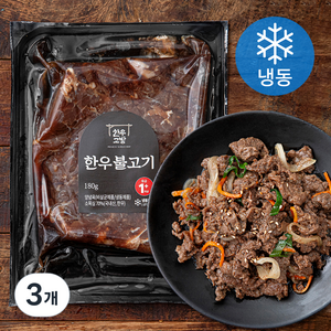 한우고방 한우 불고기 (냉동), 180g, 3개
