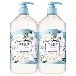 부케가르니 딥퍼퓸 샴푸 베이비파우더 향, 1L, 2개