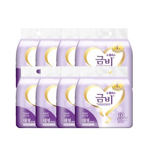 금비 팬티기저귀 대형 SHA307, 10개입, 8개