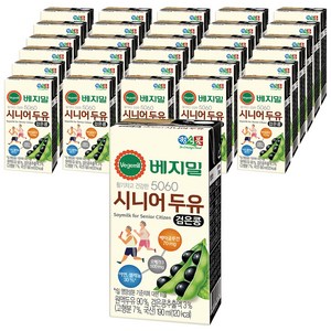 베지밀 5060 시니어두유, 190ml, 64개