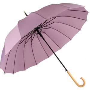 까르벵 16K 파스텔 우드그립 장우산 여성우산