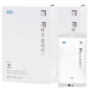 살림백서 세탁조 클리너 라이트, 100g, 6개입