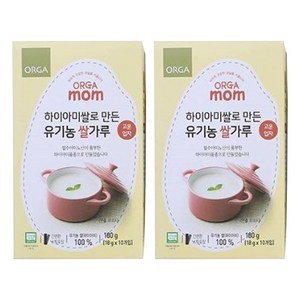 올가홀푸드 하이아미쌀로 만든 유기농 쌀가루 고운입자, 2개