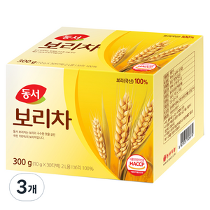 동서 보리차, 10g, 30개입, 3개