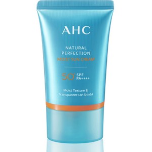 A.H.C 내추럴 퍼펙션 모이스트 선 크림 SPF50+ PA++++, 50ml, 1개