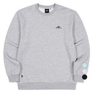 오닐 남녀공용 코니 유니 에센셜 스몰로고 맨투맨 OUTRM4116