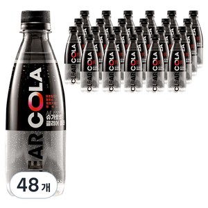슈가로로 스파클링 클리어콜라, 350ml, 48개