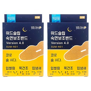 위드슬립 숙면보조밴드 Version 4.0 SUM-N01, 2개