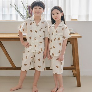 핑코코 아동용 레브마인 러브베어 상하의 세트