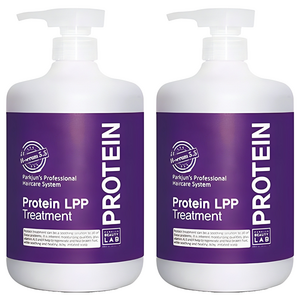 박준뷰티랩 LPP 단백질 트리트먼트 헤어팩 화이트 머스크, 1L, 2개