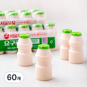 서울우유 요구르트, 65ml, 5개입, 12개
