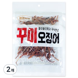 리프레쉬 꾸이오징어, 180g, 2개