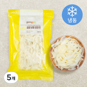 곰곰 냉동 양파슬라이스, 500g, 5개