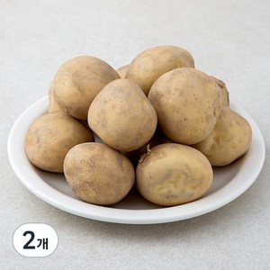 감자, 2kg, 2개