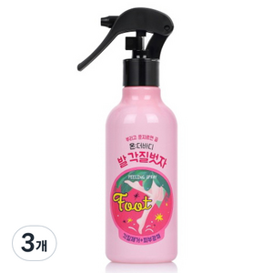 온더바디 코튼풋 발 각질벗자 풋필링 스프레이 240ml, 1개입, 3개