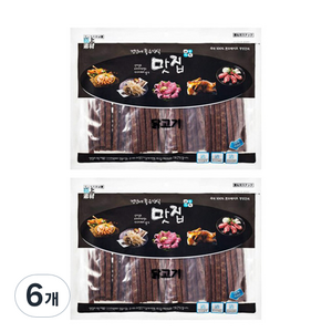 극상소재 애견 애묘겸용 건강에 좋은간식 맛집, 닭고기, 360g, 6개