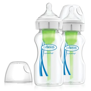 닥터브라운 와이드넥 옵션스 플러스 PP 젖병 2개 세트, 270ml, 1세트