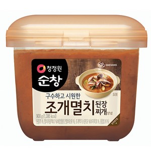 청정원순창 조개멸치 된장 찌개양념, 900g, 1개