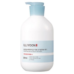 일리윤 세라마이드 아토 6.0 탑투토워시 무향, 1L, 1개