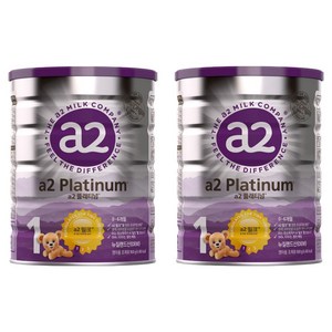 에이투밀크 a2플래티넘 단백질 분유 1단계, 900g, 2개