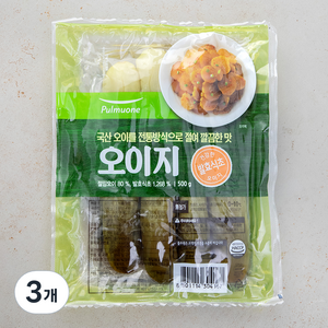 찬마루 오이지, 500g, 3개