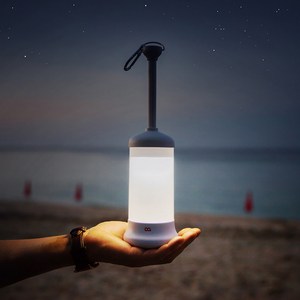 오아 올라이트 LED 충전식 무드등 무선 캠핑 랜턴 OA-LP100, White, 1p
