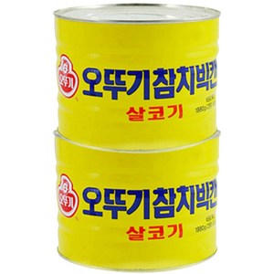 오뚜기 참치빅캔 살코기 라이트스탠다드, 2개