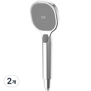 아메리칸스탠다드 스마트 FJ3820 샤워기헤드, 2개, 크롬