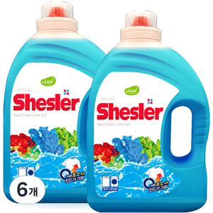아토세이프 쉬슬러 액체세제, 3.05L, 6개