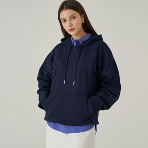 Elle Girl 오버핏 특양면 후드 풀오버