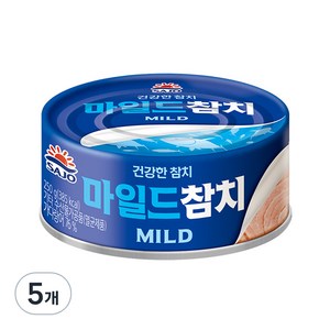 사조 마일드 참치, 250g, 5개