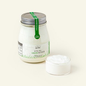 범산목장 유기농 인증 목초 그릭 요구르트, 350ml, 1개