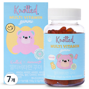 노티드 꾸미 멀티비타민 60p, 150g, 7개