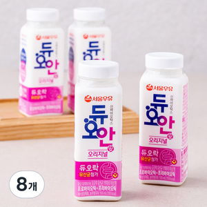 서울우유 듀오안 유산균 음료, 150ml, 8개